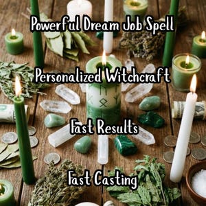 Powerful Job Spell, Fast Results, Fast Casting, Manifest Your Dream Job, career spell, business spell, new job spell, job interview success
