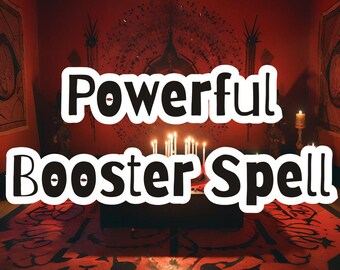 Handcrafted Spell Booster: Amplify Energy & Speed