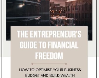 Entrepreneur’s Guide to Financial Freedom | Digital eBook for Business Owners