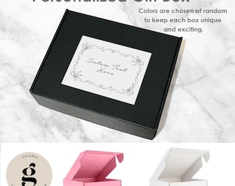 Personalized Gift Box with Custom Message