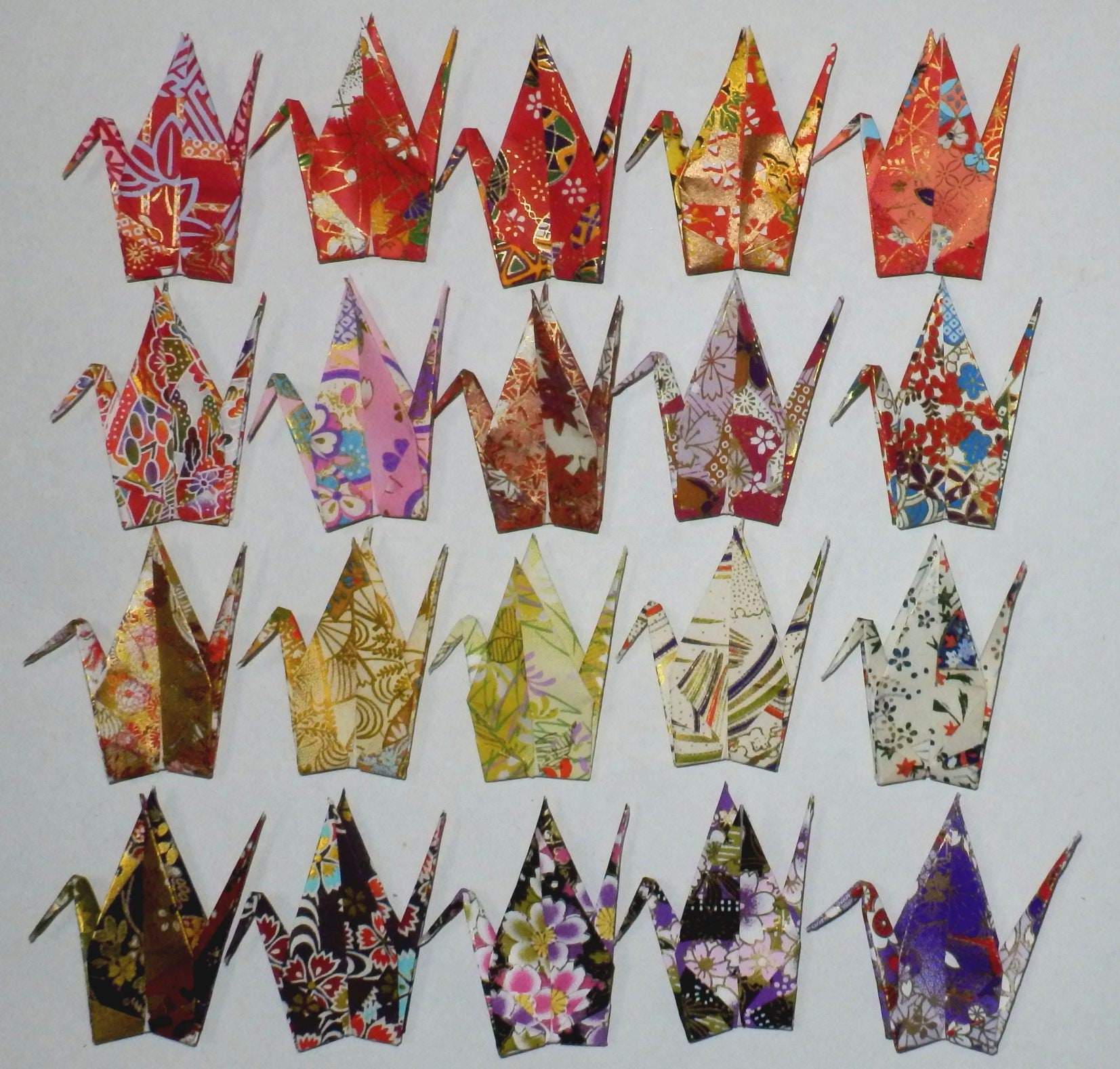 36 Views Mount Fuji 46 Large Origami Cranes Origami Paper Cranes Made of  15cm 6 Inches Japanese Paper Hokusai Ukiyoe Home Decoration Art 