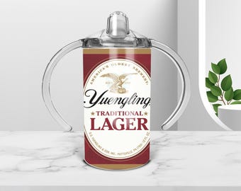 Personalisierte 12 Unzen Schnabeltasse, Schnabeltasse aus Edelstahl mit 2 Deckeln und Strohhalm, Benutzerdefinierte lustige Bier inspirierte Schnabeltasse, Trinkbuddy Schnabeltasse