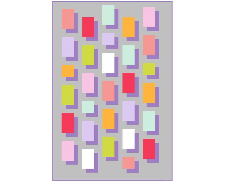 Shadow Boxes PDF Quilt Pattern Etsy