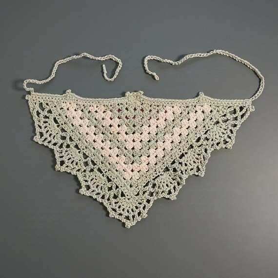 Gothic Häkel-Stirnband Mit Fledermausmuster – Bandana Für Frauen, Grau, Halloween-Deko