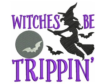 Ręcznik czarownicy - Ręcznik haftowany - Ręcznik na Halloween - - Ręcznik do rąk - Ręcznik kąpielowy - Fartuch - Ręcznik do opuszek palców - Ręcznik kuchenny