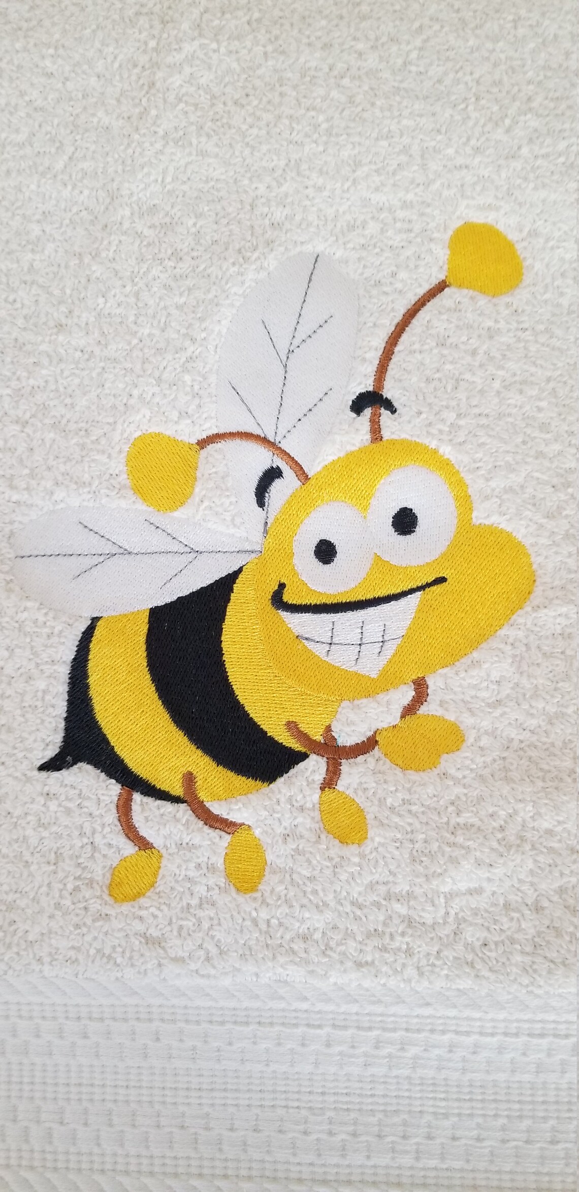 Bumble Bee Geometric Tea Towel (Set of 3)