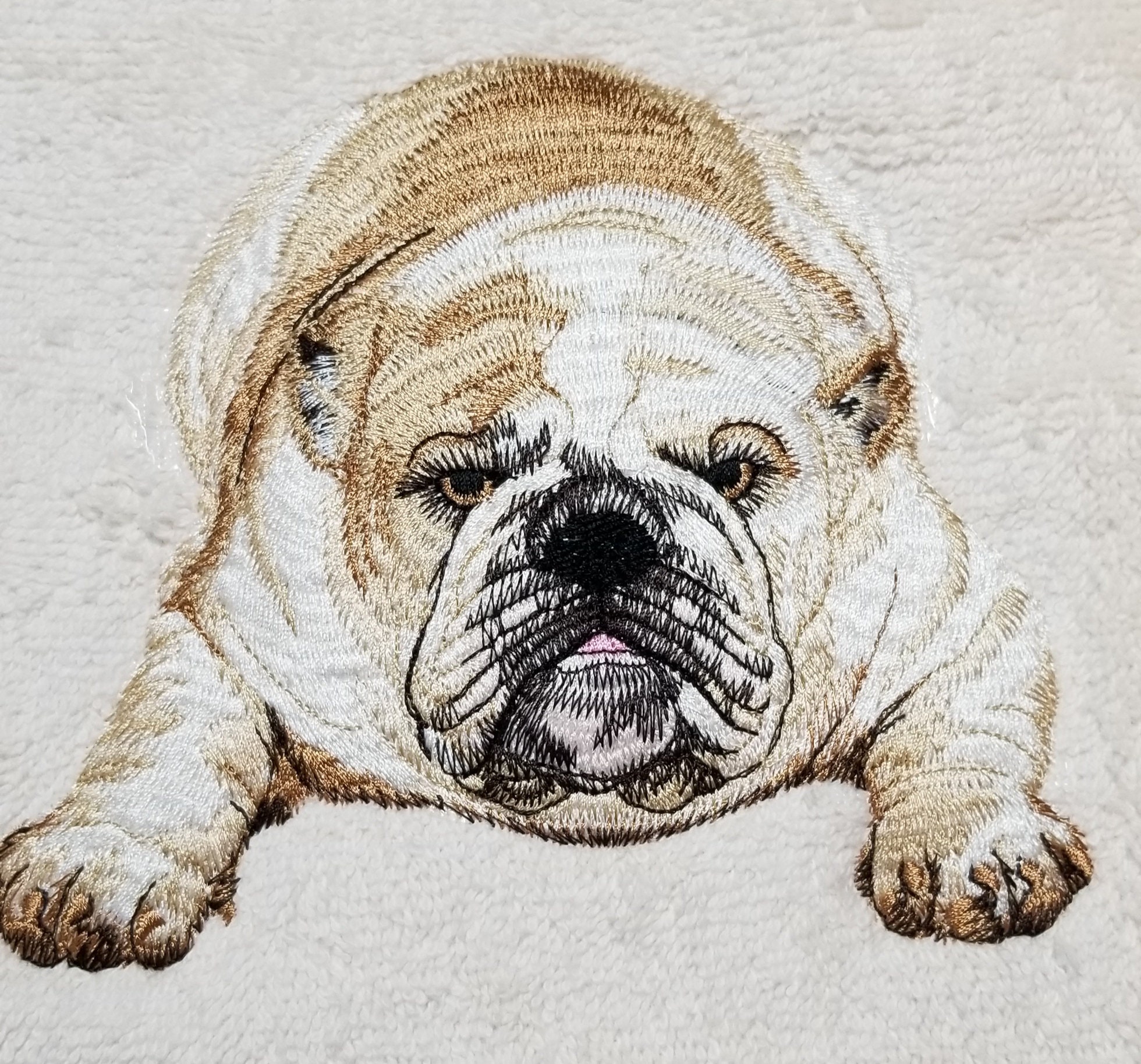 6 Blocs De Couette Vintage Nojae Of Fairway - Motif Chien, 18x18, Pour Broderie