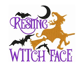 Ręcznik czarownicy - Ręcznik haftowany - Ręcznik na Halloween - - Ręcznik do rąk - Ręcznik kąpielowy - Fartuch - Ręcznik do opuszek palców - Ręcznik kuchenny