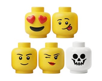 Brick Head Clicker Fidget Toy for Kids and Adults for Stress Relief