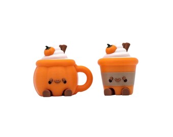 Pumpkin Spiced Latte Clicker Sensory Fidget Toy