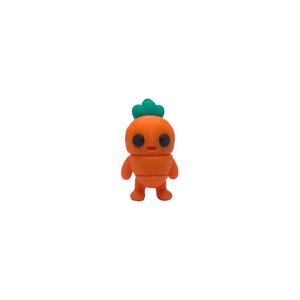 Carrot Keychain Charm Fidget Toy