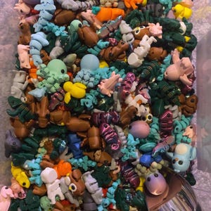 Mini Animal Fidget Toy Pick N Mix Bag