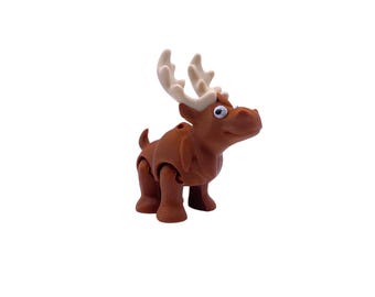 Moose Flexi Fidget Toy sleutelhanger cadeau voor kinderen en volwassenen