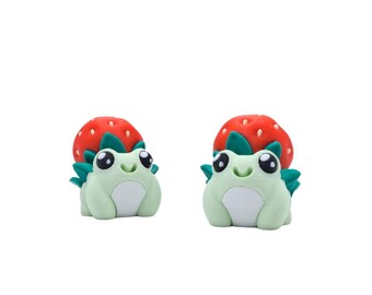 Strawberry Frog Clicker ASMR Sensory Fidget Toy