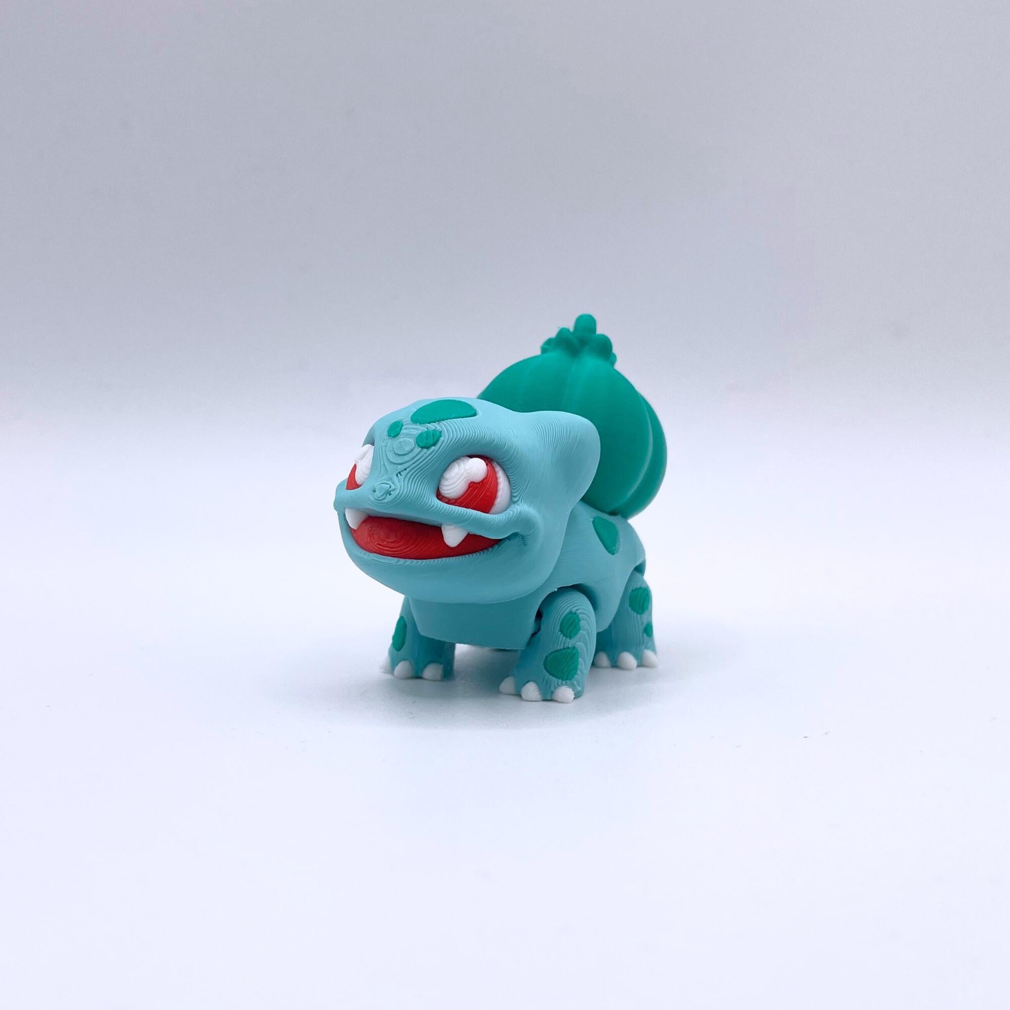 Bulbasaur Flexi Fidget Toy With Keyring Loop - Etsy