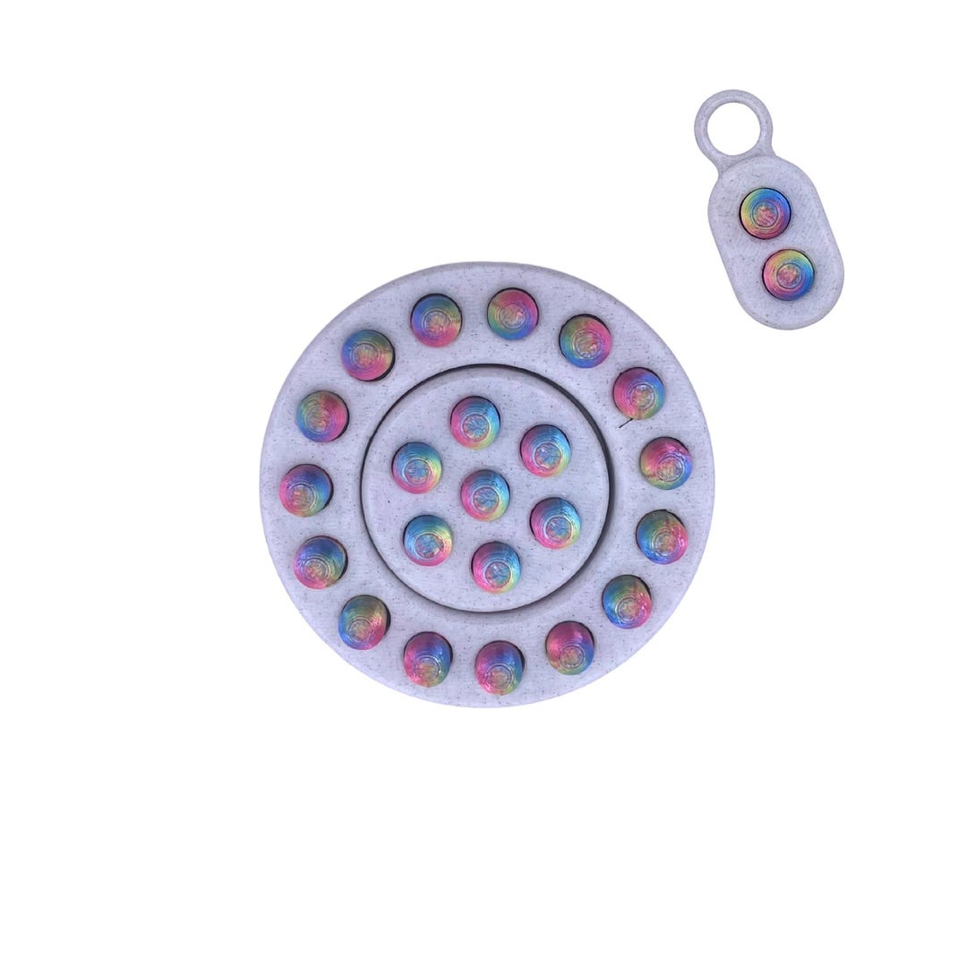 Push Button Sensory Fidget Toy for Kids and Adults - Etsy