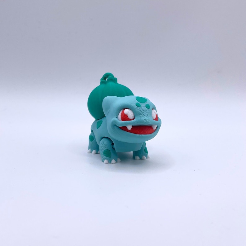 Bulbasaur Flexi Fidget Toy With Keyring Loop - Etsy