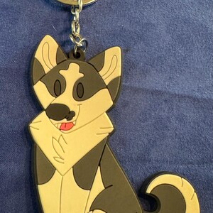 Brelok gumowy Husky