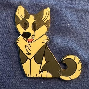 Husky Emaille-Pin
