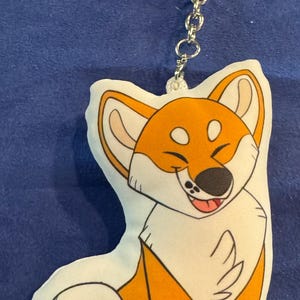 Shiba inu Plush keychain