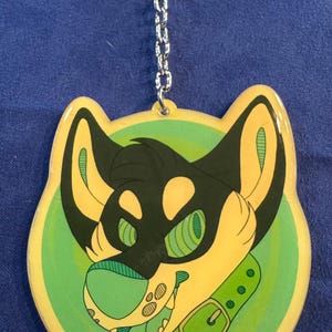 Brelok akrylowy Hypno Husky
