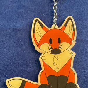 Brelok akrylowy Fox