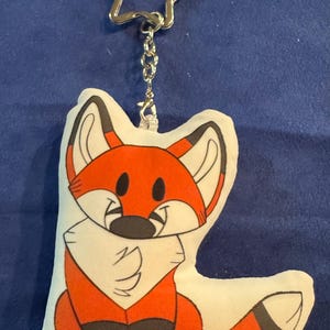Fox Plush keychain