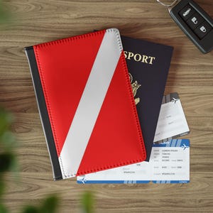 Funda para pasaporte de buceo - Bandera SSI, Accesorios de viaje para buceo, Viaje de buceo, Equipo de buceo