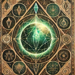 Geomancy Journal - Workbook - Worksheets - Divination