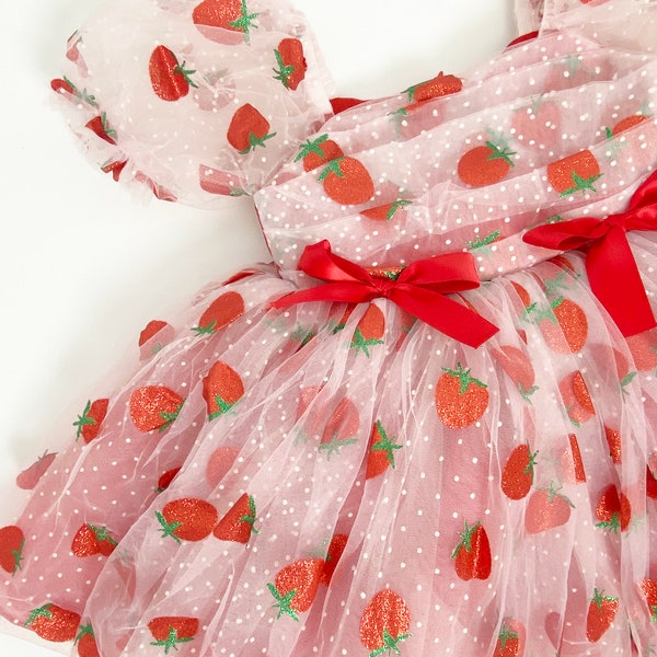 Baby Girl Strawberry Dress Etsy — free download