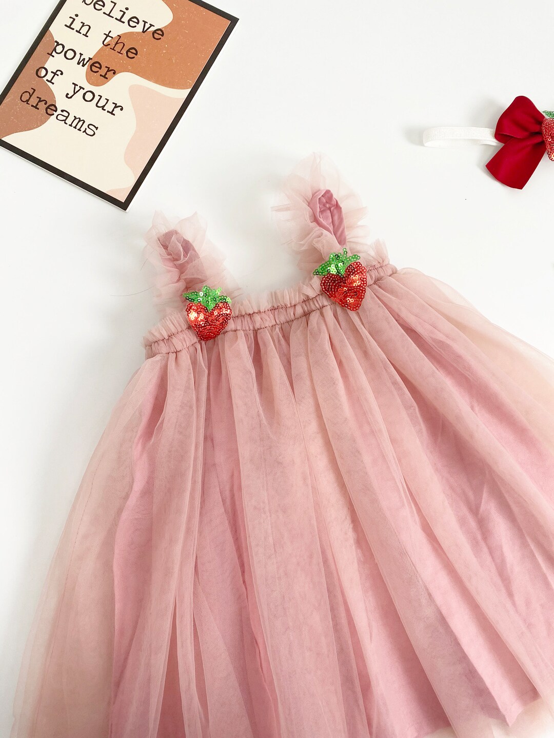 Beautiful Mid-Season Dress For Baby Girl In Terry Stuff Pink Color main image 0