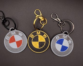 3D Printed BMW Emblem Keychain - Etsy