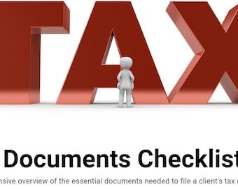 Elenco dei documenti fiscali necessari per presentare la dichiarazione dei redditi (download digitale)
