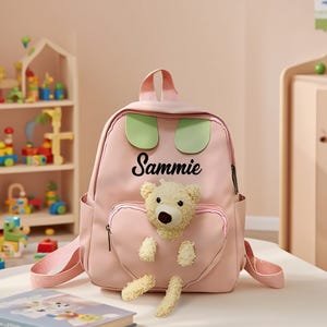 Sac à dos personnalisé pour tout-petit avec nom, sac à dos avec nom pour enfant, cartable de rentrée, cartable pour bébé fille et garçon, sac à dos pour enfant, cadeaux pour enfants