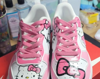 Custom hand painted shoes