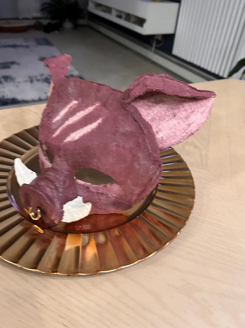 COMMISSION THERIAN MASKS Photos Are Examples of My Work Etsy