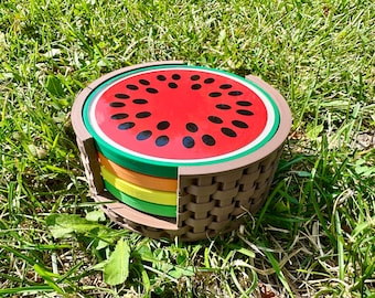 Delicious Fruit Coasters