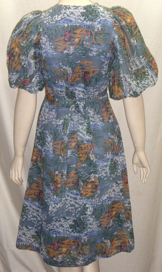 Vintage 1960's Jack Kramer Dress Empire Waist Siz… - image 4