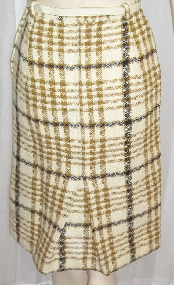 Secretary Wool Skirt
