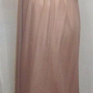 Vintage Lorraine Long Taupe Sheer Nightie Nightgown Nylon - Etsy