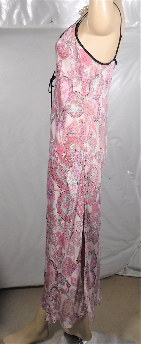 Vintage Silx by August Silk Pink Nightgown Nighti… - image 3