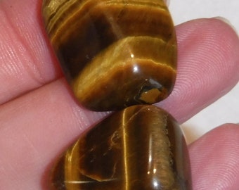 Vintage Tiger Eye Modernist Cuff Links Cufflinks Silver Tone Tiger's