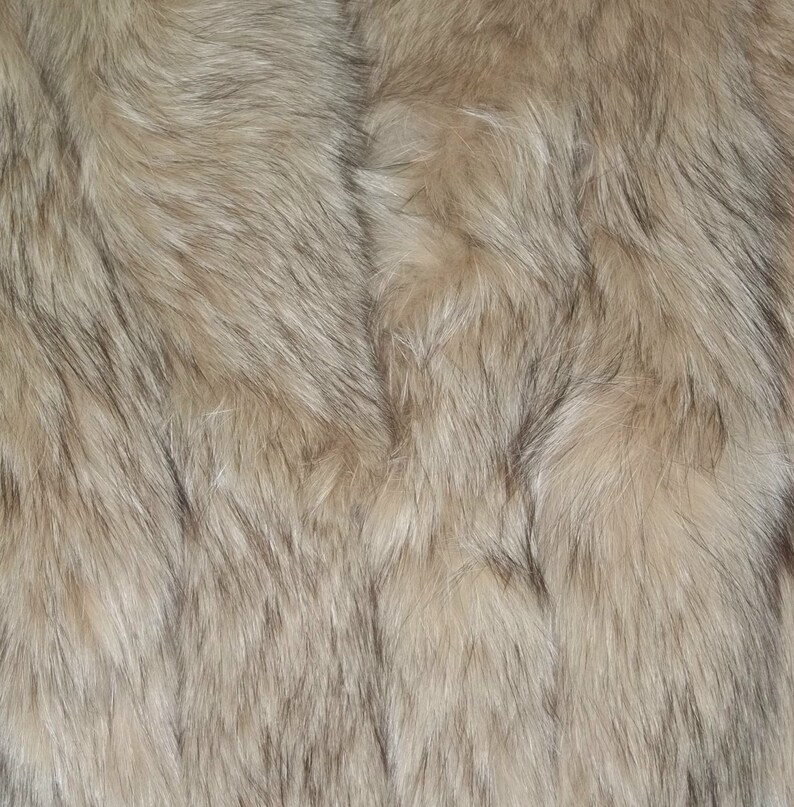 Vintage Womens Genuine Fox Fur Jacket Coat Small Medium - Etsy