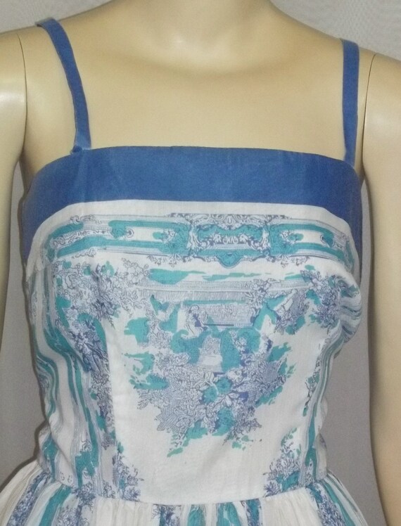 Vintage 1950s 1960s Make Mine McKettrick Sun Dress