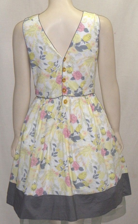 Nick Mo's Vintage Revival 1950's Dress Cotton Flo… - image 4