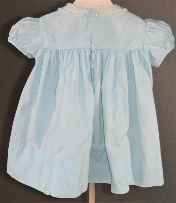 Vintage Nannette Baby Infant Toddler Girls Smocke… - image 3