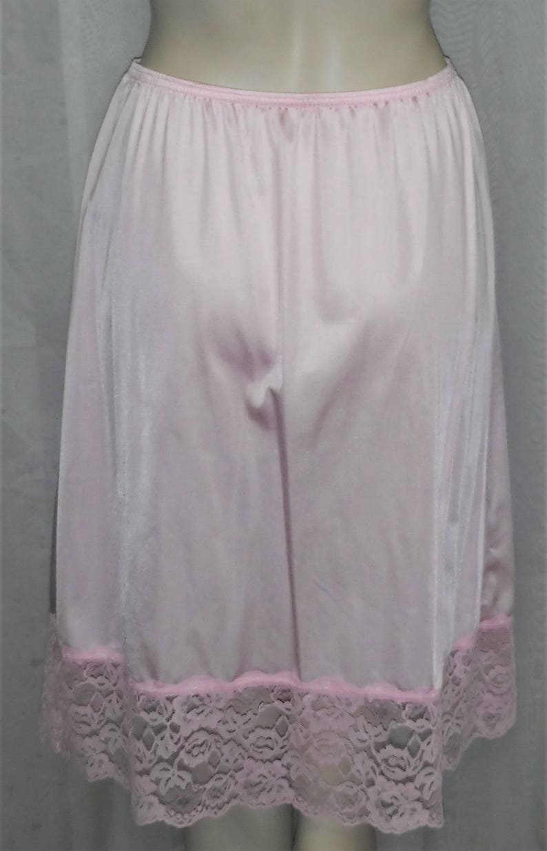 Vintage Vassarette Cotton Candy Pink Nylon Half Slip Medium | Etsy