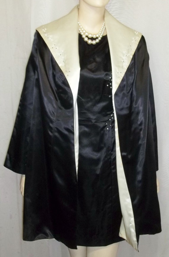 Vintage 1960's Frederick's of Hollywood Satin Coc… - image 2