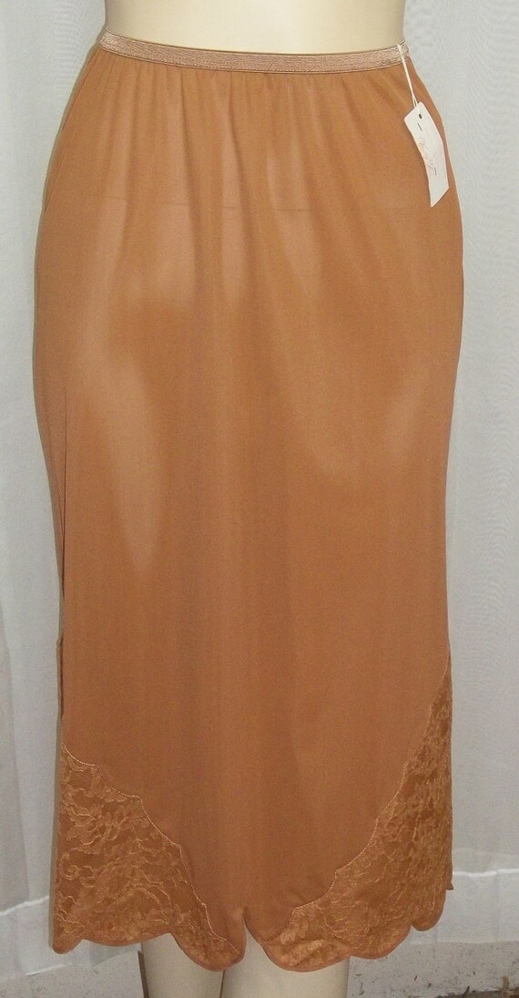 Deadstock Vintage Pillow Tab Nylon Vanity Fair Half Slip 4 Etsy