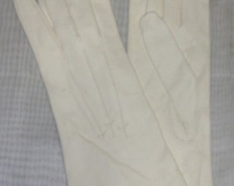 Vintage Kidskin Washable Kid Leather Opera Gloves 6 Buttery Soft